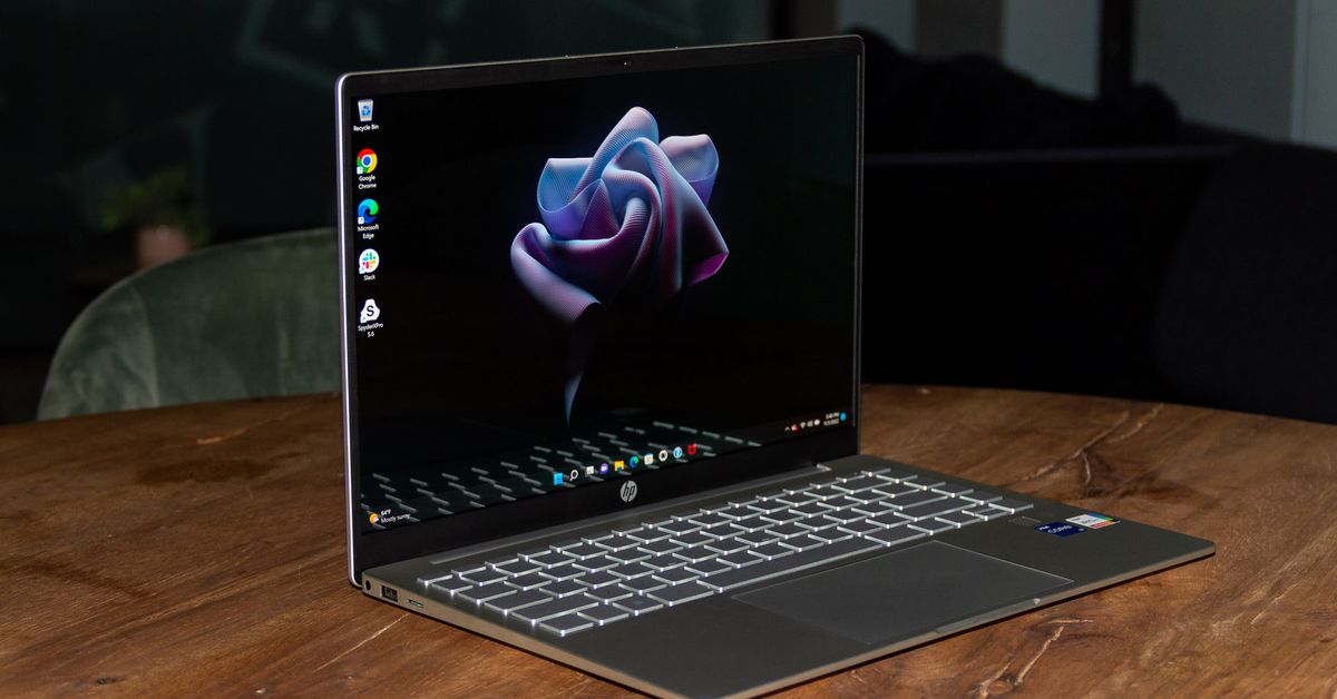 HP’s Pavilion Plus 14 is a extremely efficient, confusing OLED machine
